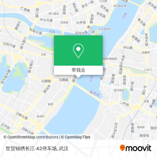 世贸锦绣长江-A2停车场地图