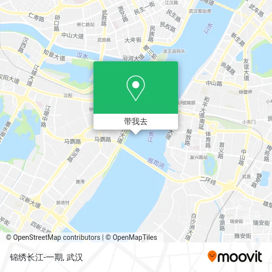 锦绣长江-一期地图