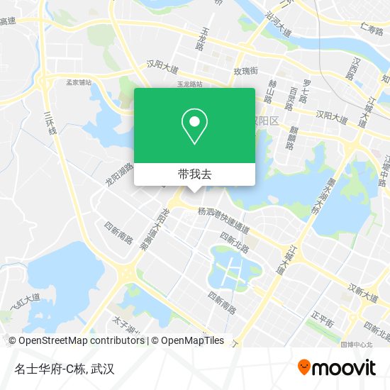 名士华府-C栋地图