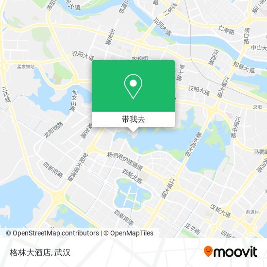 格林大酒店地图