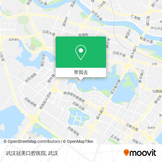 武汉冠美口腔医院地图