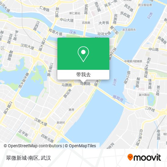 翠微新城-南区地图