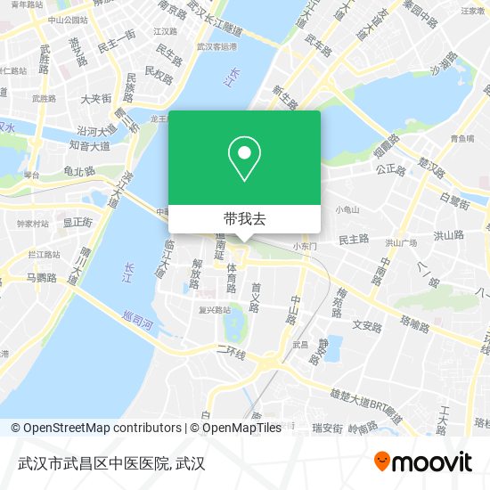 武汉市武昌区中医医院地图