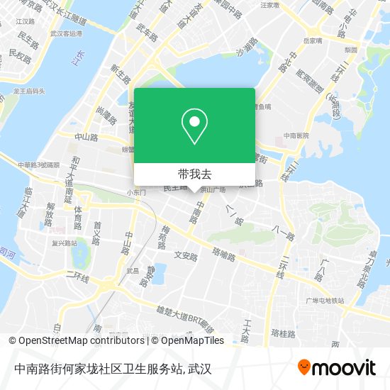 中南路街何家垅社区卫生服务站地图