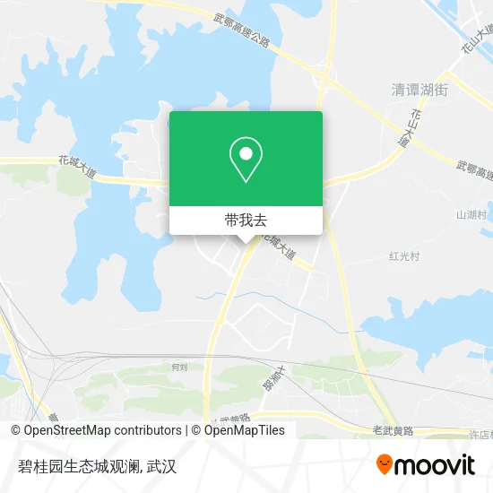 碧桂园生态城观澜地图