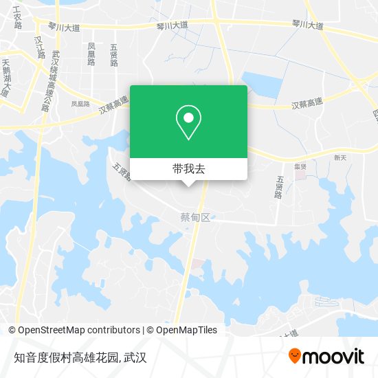 知音度假村高雄花园地图