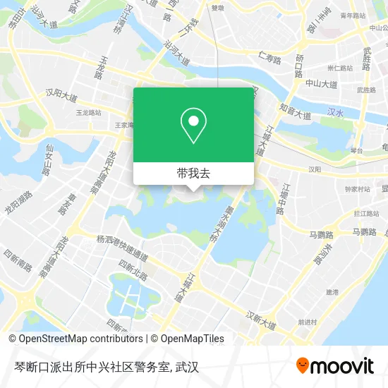 琴断口派出所中兴社区警务室地图
