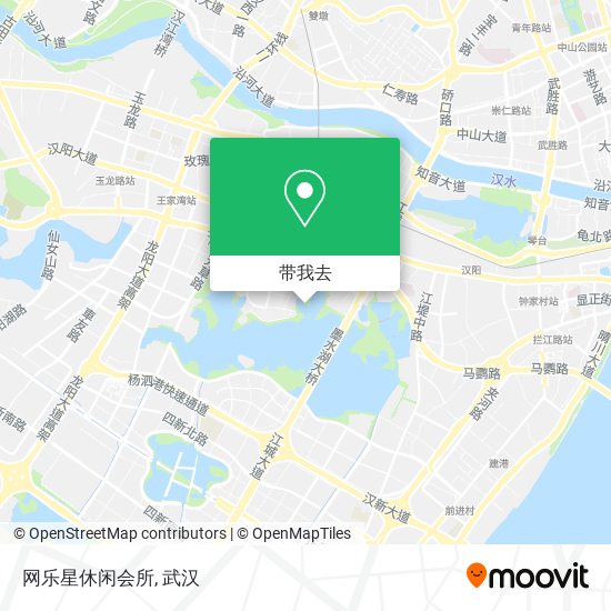 网乐星休闲会所地图