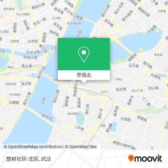 楚材社区-北区地图