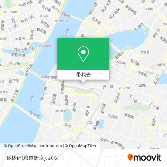 蔡林记(粮道街店)地图