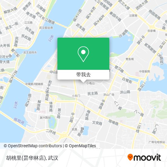 胡桃里(昙华林店)地图
