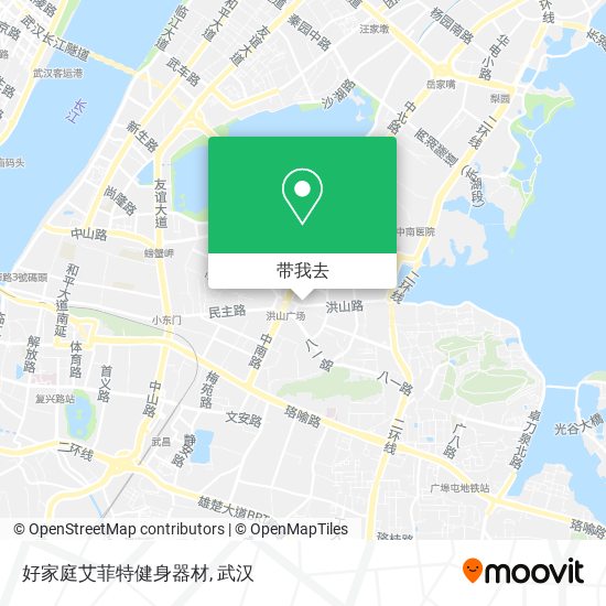 好家庭艾菲特健身器材地图