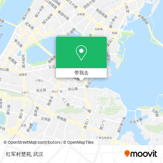 红军村楚苑地图