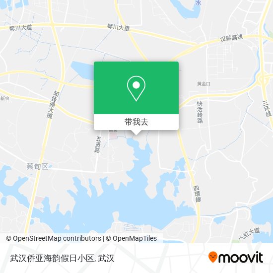 武汉侨亚海韵假日小区地图