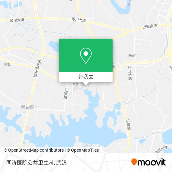 同济医院公共卫生科地图