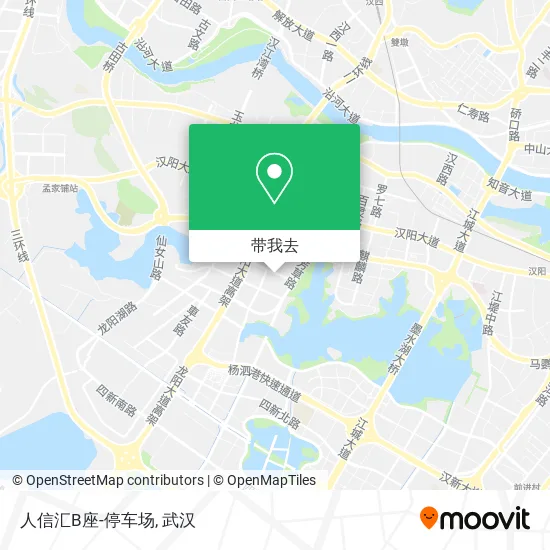 人信汇B座-停车场地图