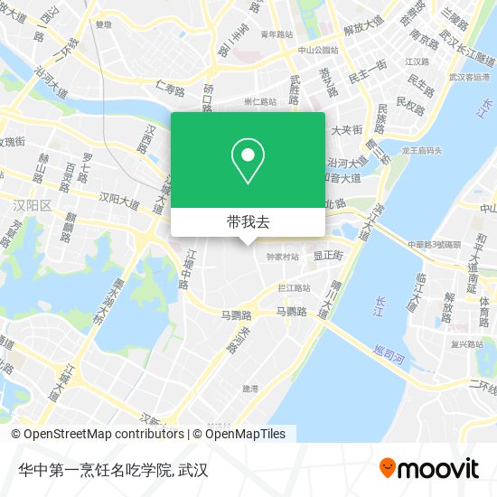 华中第一烹饪名吃学院地图