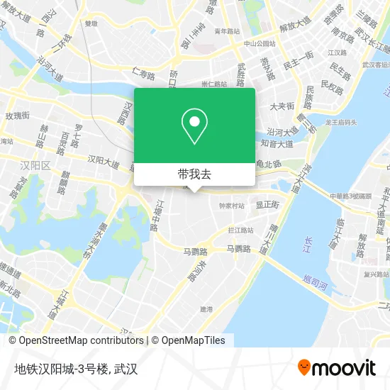 地铁汉阳城-3号楼地图