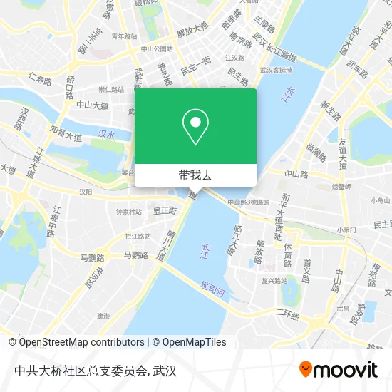 中共大桥社区总支委员会地图