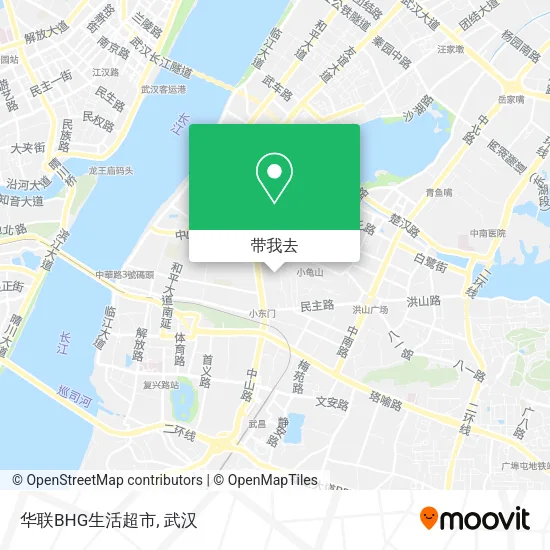 华联BHG生活超市地图