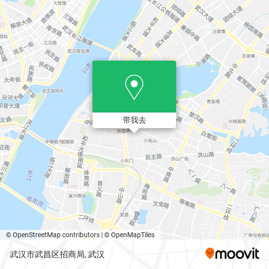 武汉市武昌区招商局地图