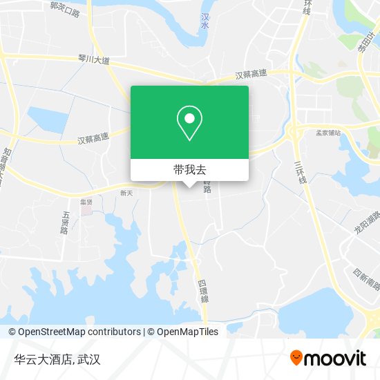 华云大酒店地图