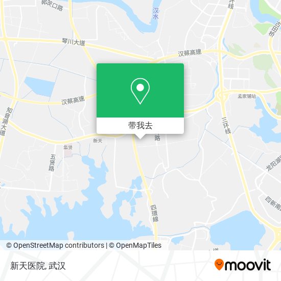 新天医院地图
