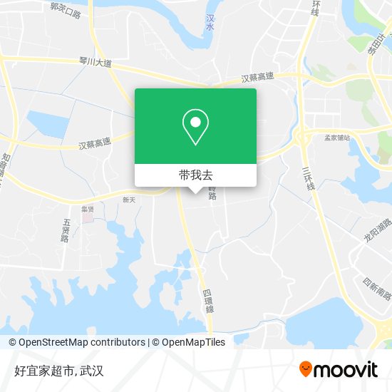 好宜家超市地图