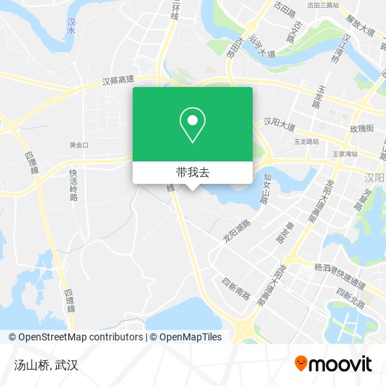 汤山桥地图