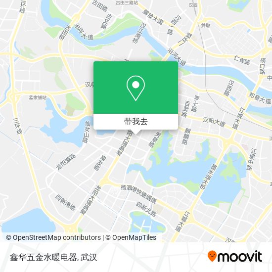 鑫华五金水暖电器地图
