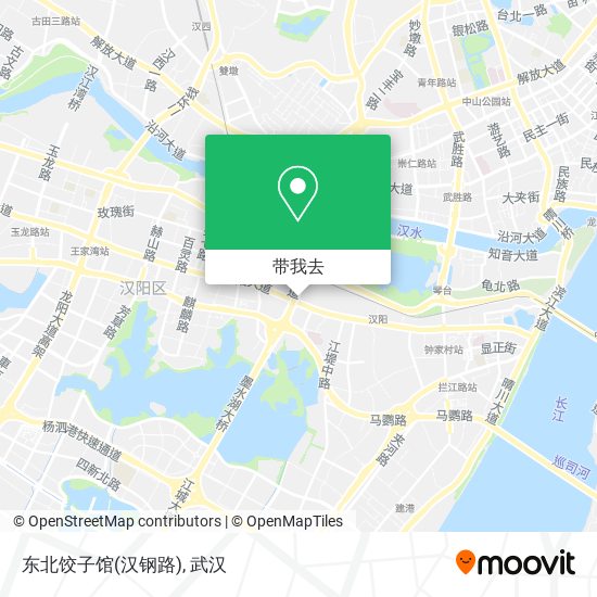 东北饺子馆(汉钢路)地图