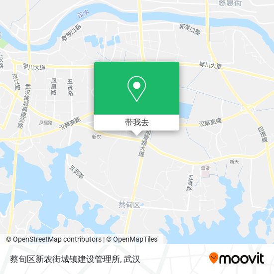 蔡旬区新农街城镇建设管理所地图
