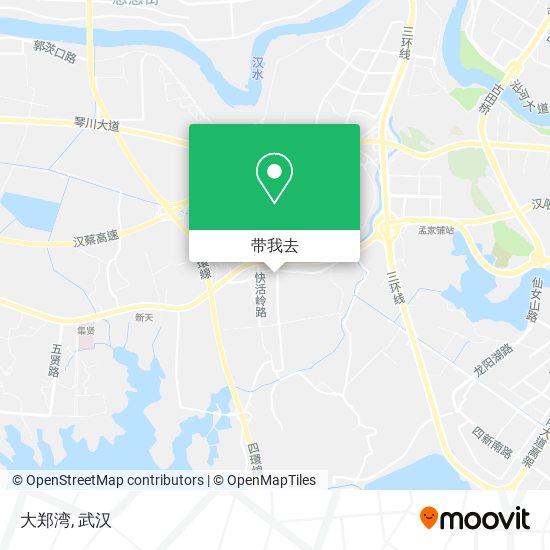 大郑湾地图