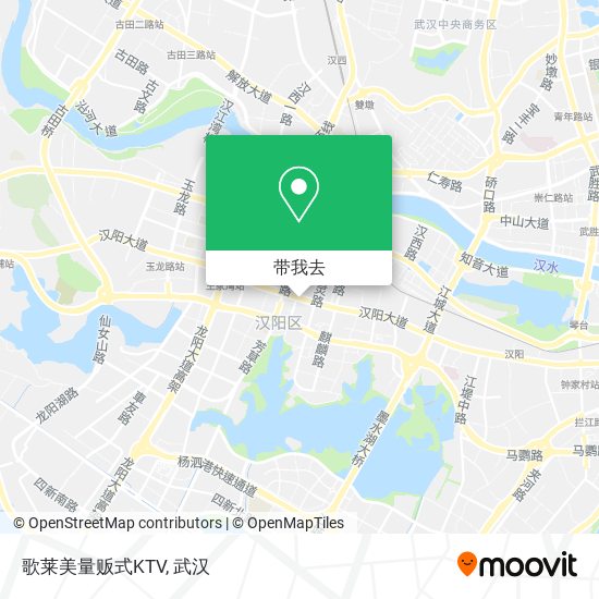 歌莱美量贩式KTV地图