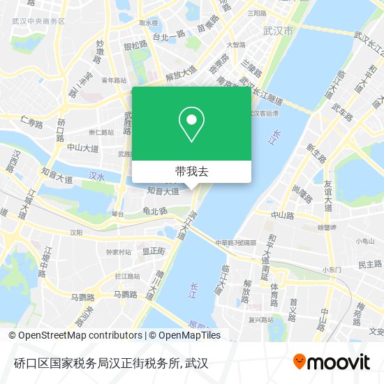 硚口区国家税务局汉正街税务所地图