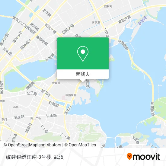 统建锦绣江南-3号楼地图