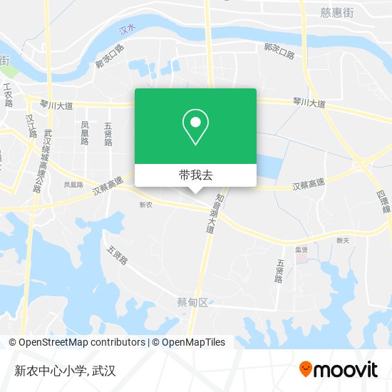 新农中心小学地图