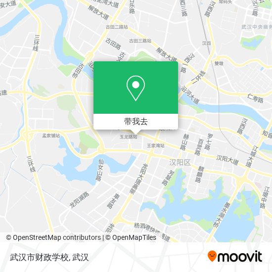 武汉市财政学校地图