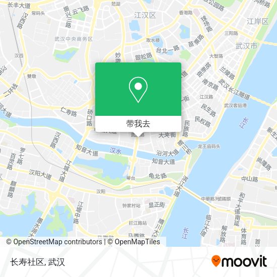 长寿社区地图