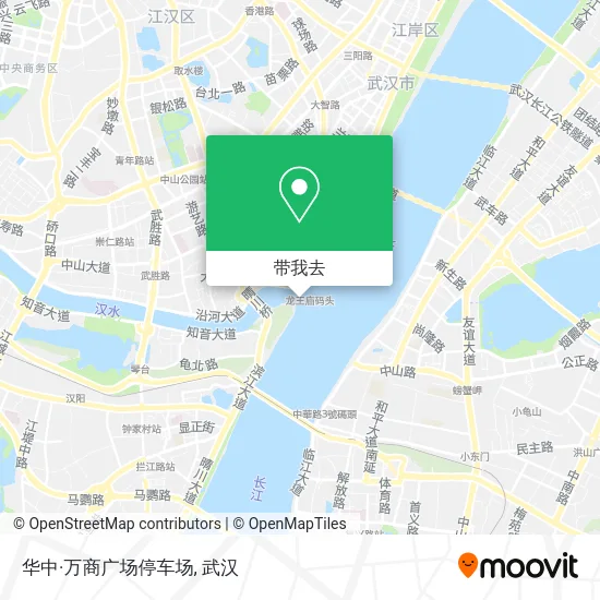 华中·万商广场停车场地图