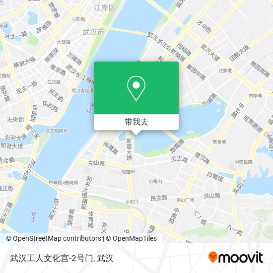 武汉工人文化宫-2号门地图