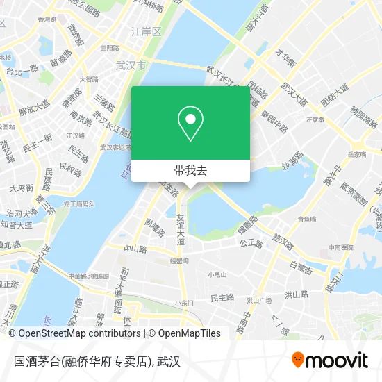 国酒茅台(融侨华府专卖店)地图