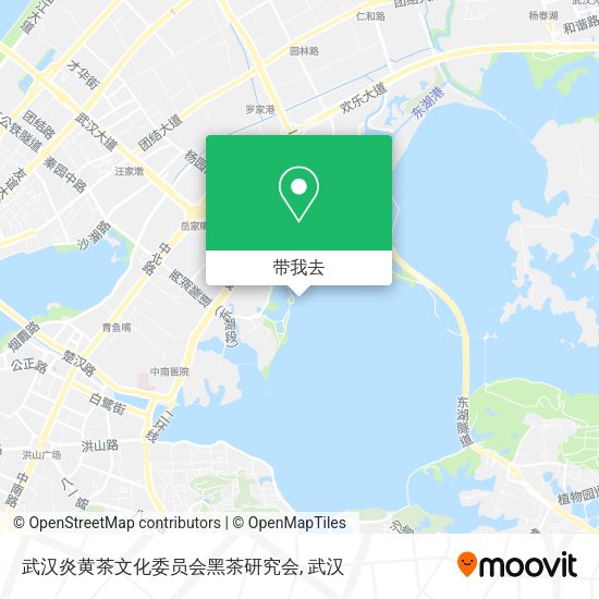 武汉炎黄茶文化委员会黑茶研究会地图