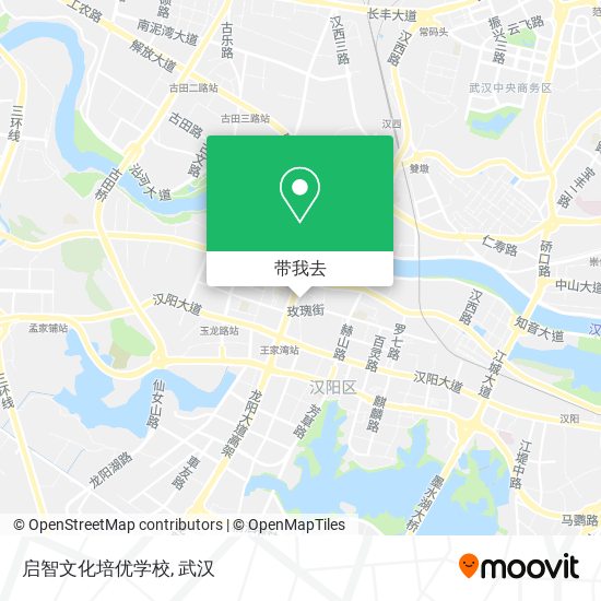 启智文化培优学校地图
