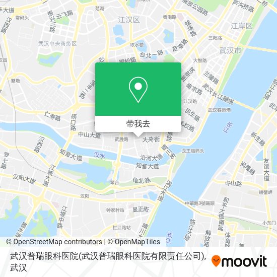 武汉普瑞眼科医院(武汉普瑞眼科医院有限责任公司)地图