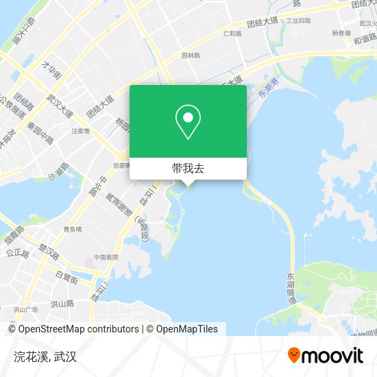 浣花溪地图