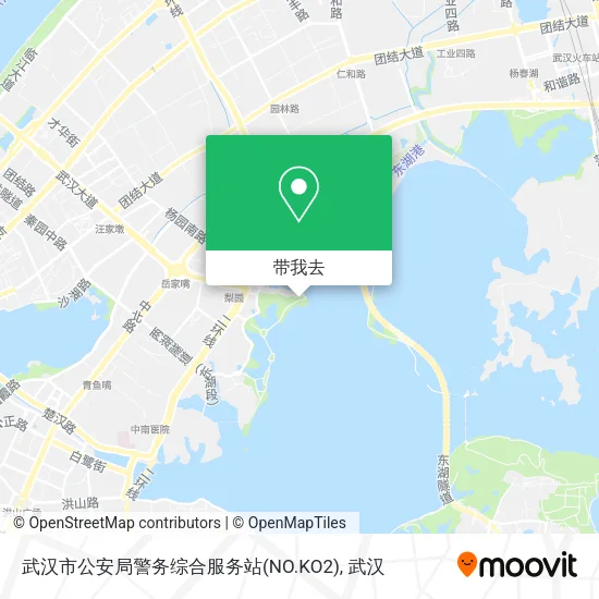 武汉市公安局警务综合服务站(NO.KO2)地图