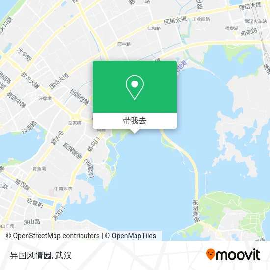 异国风情园地图