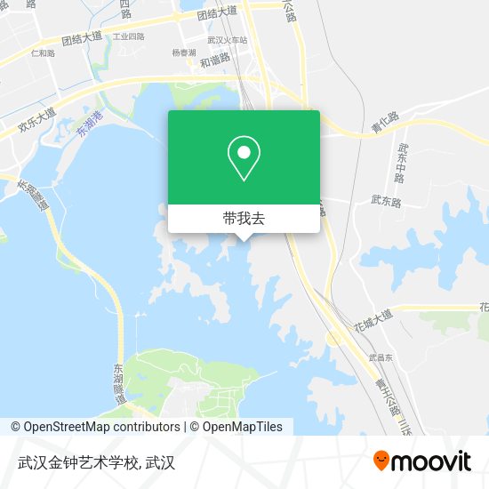 武汉金钟艺术学校地图