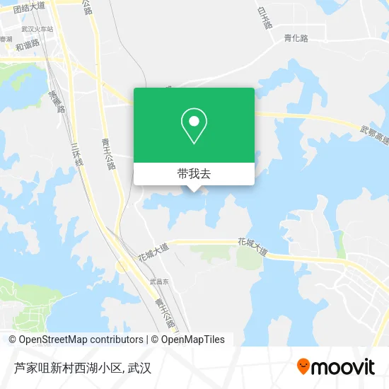 芦家咀新村西湖小区地图